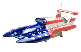 ♥30年以前ヒロボーハイドロプレーン船カリビアンウイングＲＣＥＰボート完成中古品 ハイドロプレーン・レーシングボート